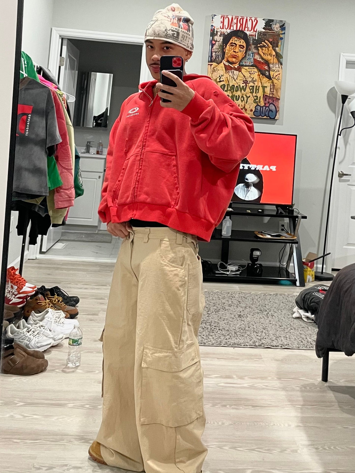 VERTIGO ZIP UP (RED)