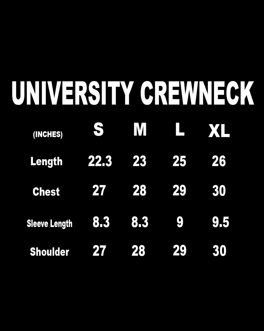 UNIVERSITY CREWNECK (BLUE)