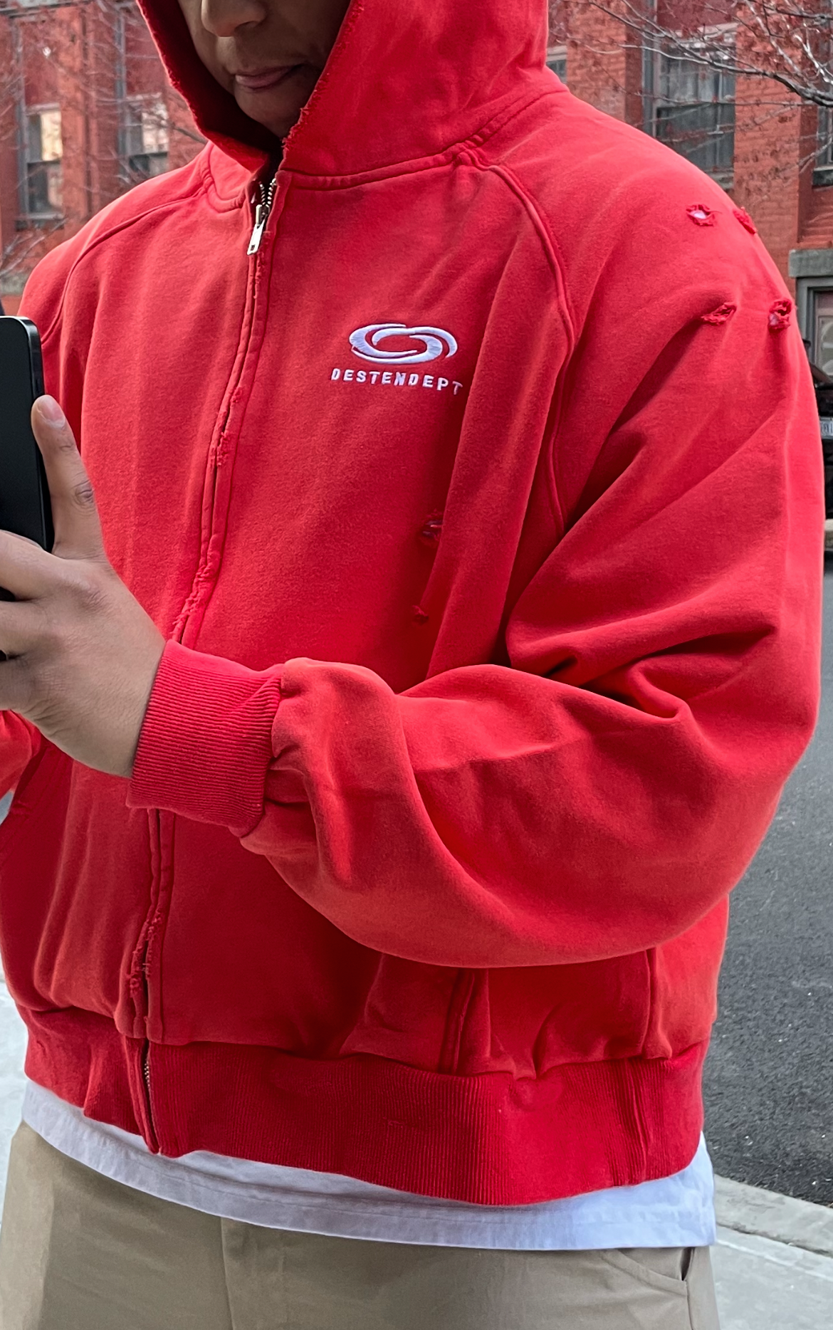VERTIGO ZIP UP (RED)