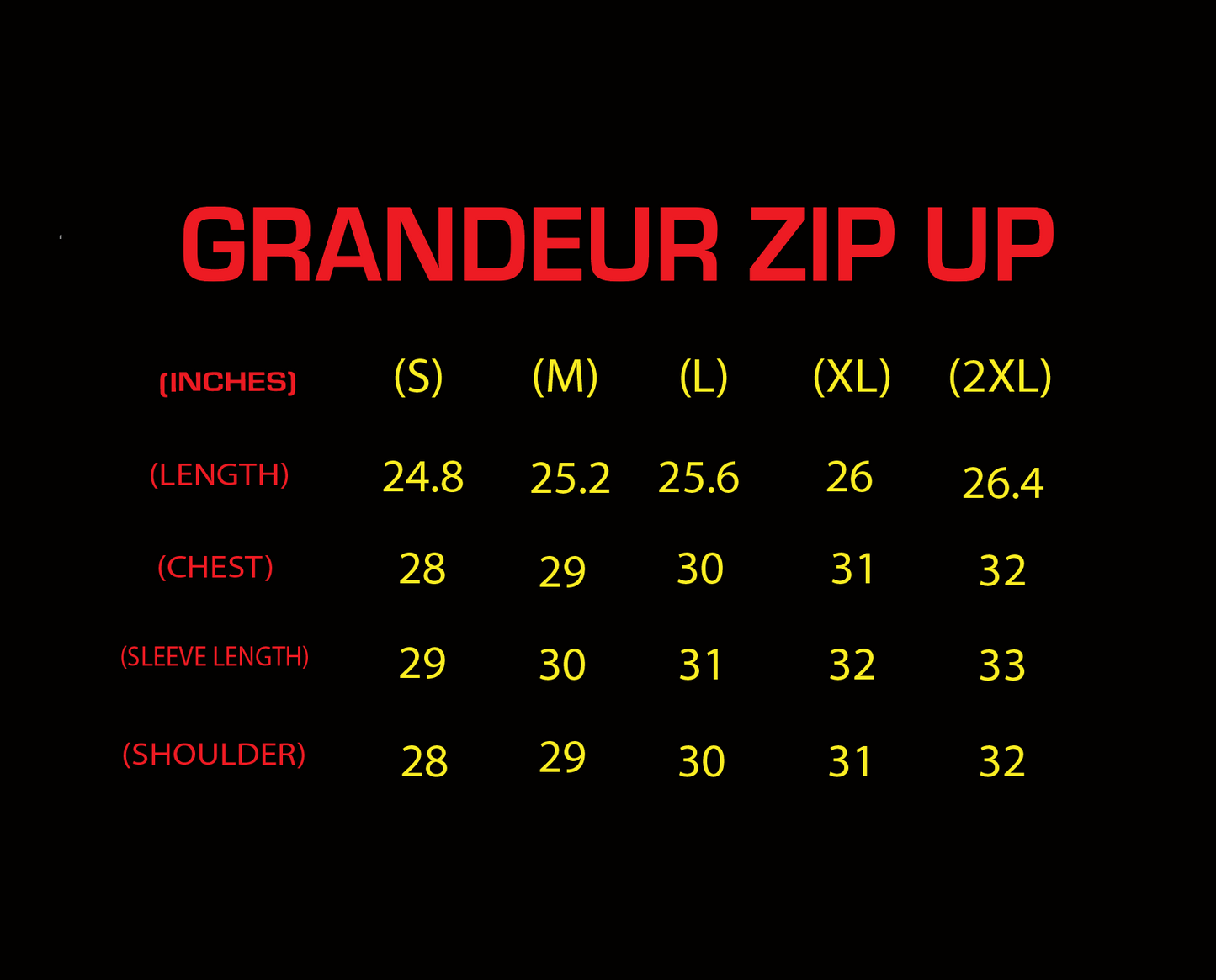 GRANDEUR ZIP UP
