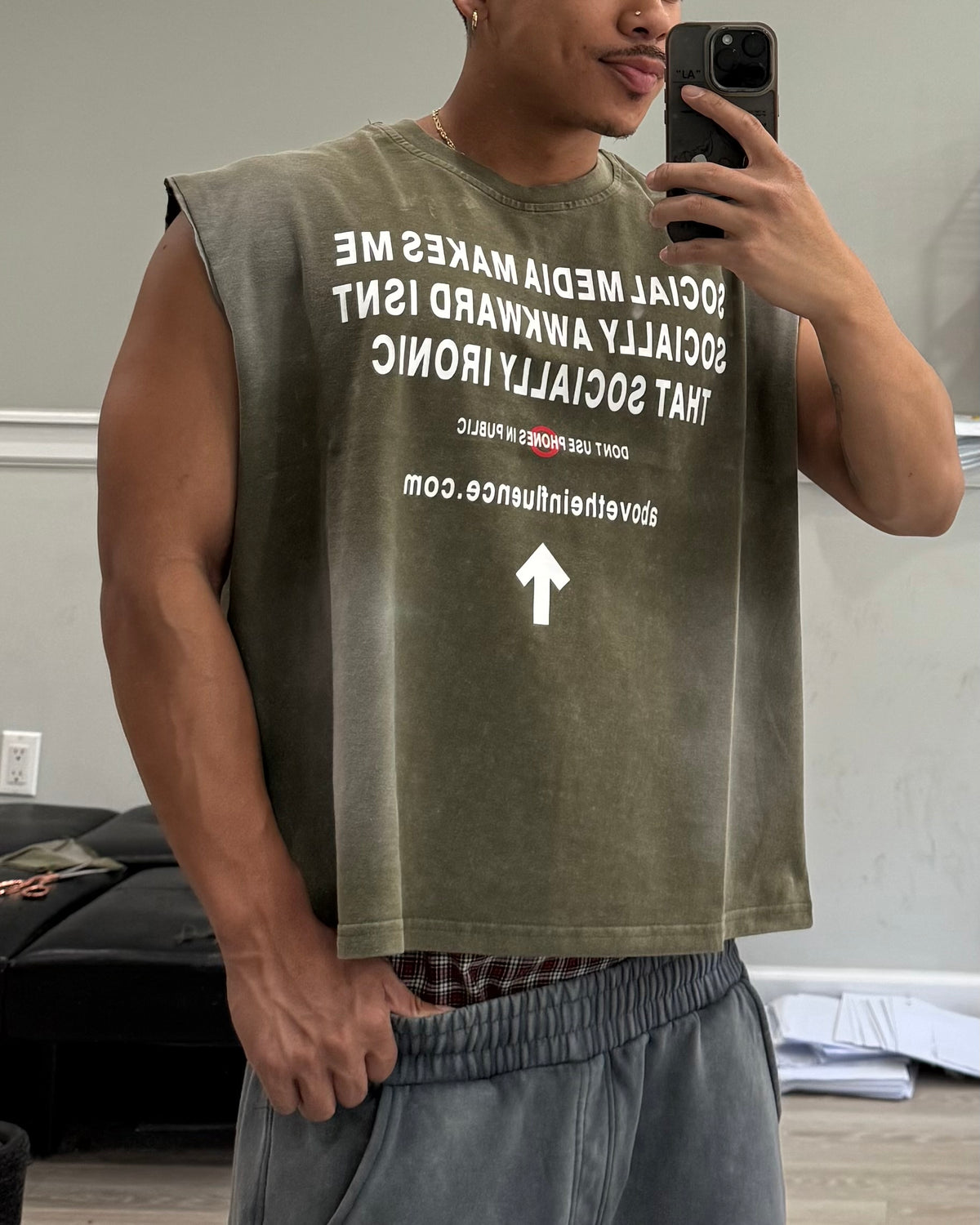 Social Muscle Tee