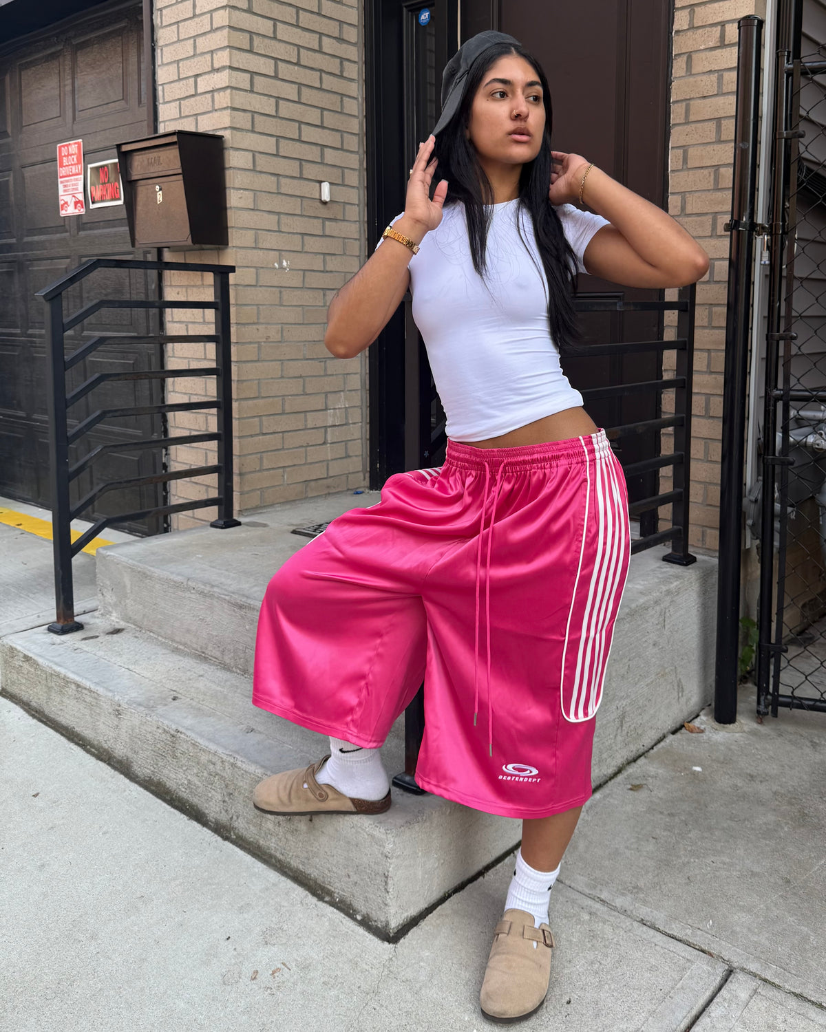 Pink Trackshorts