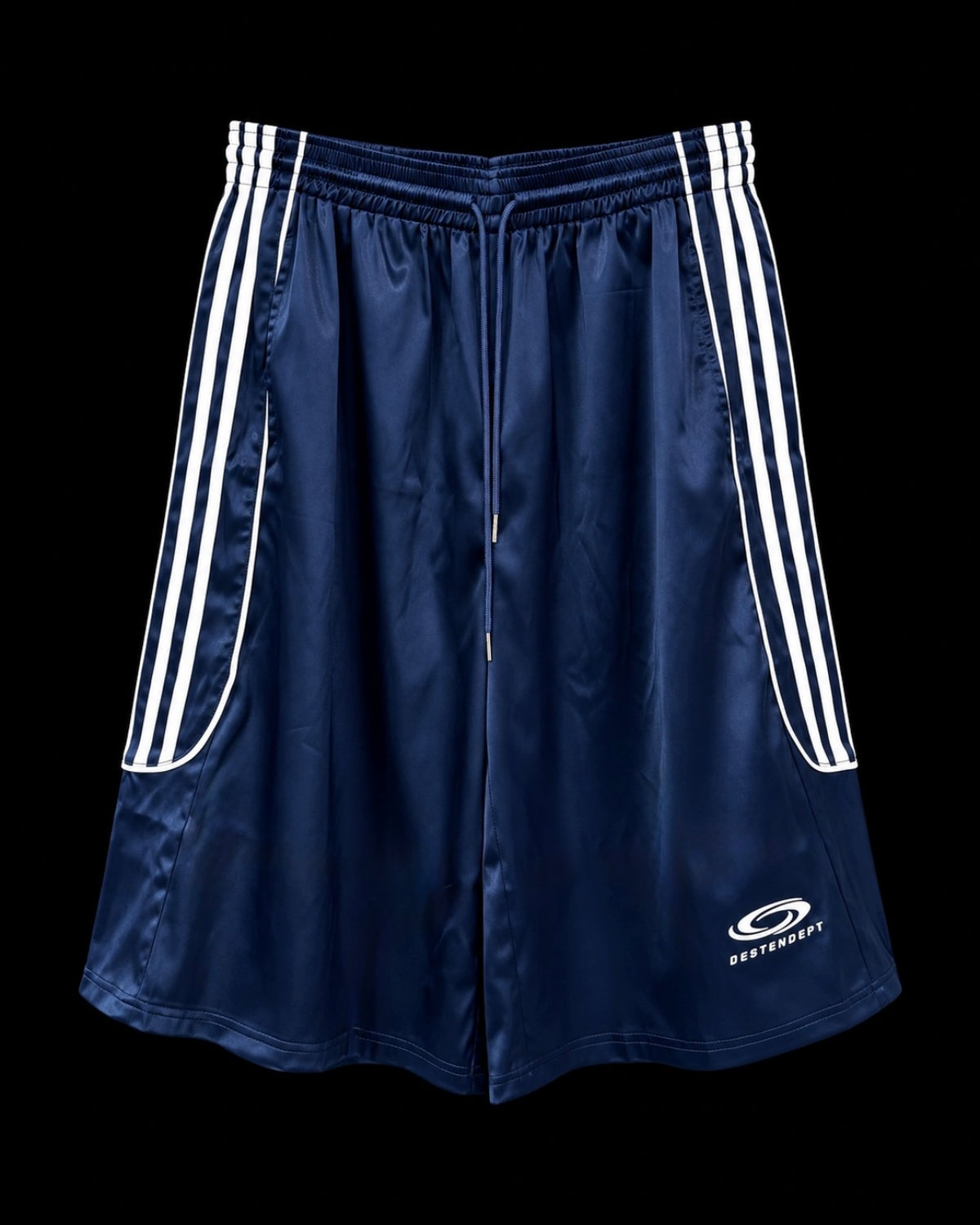 Navy Trackshorts