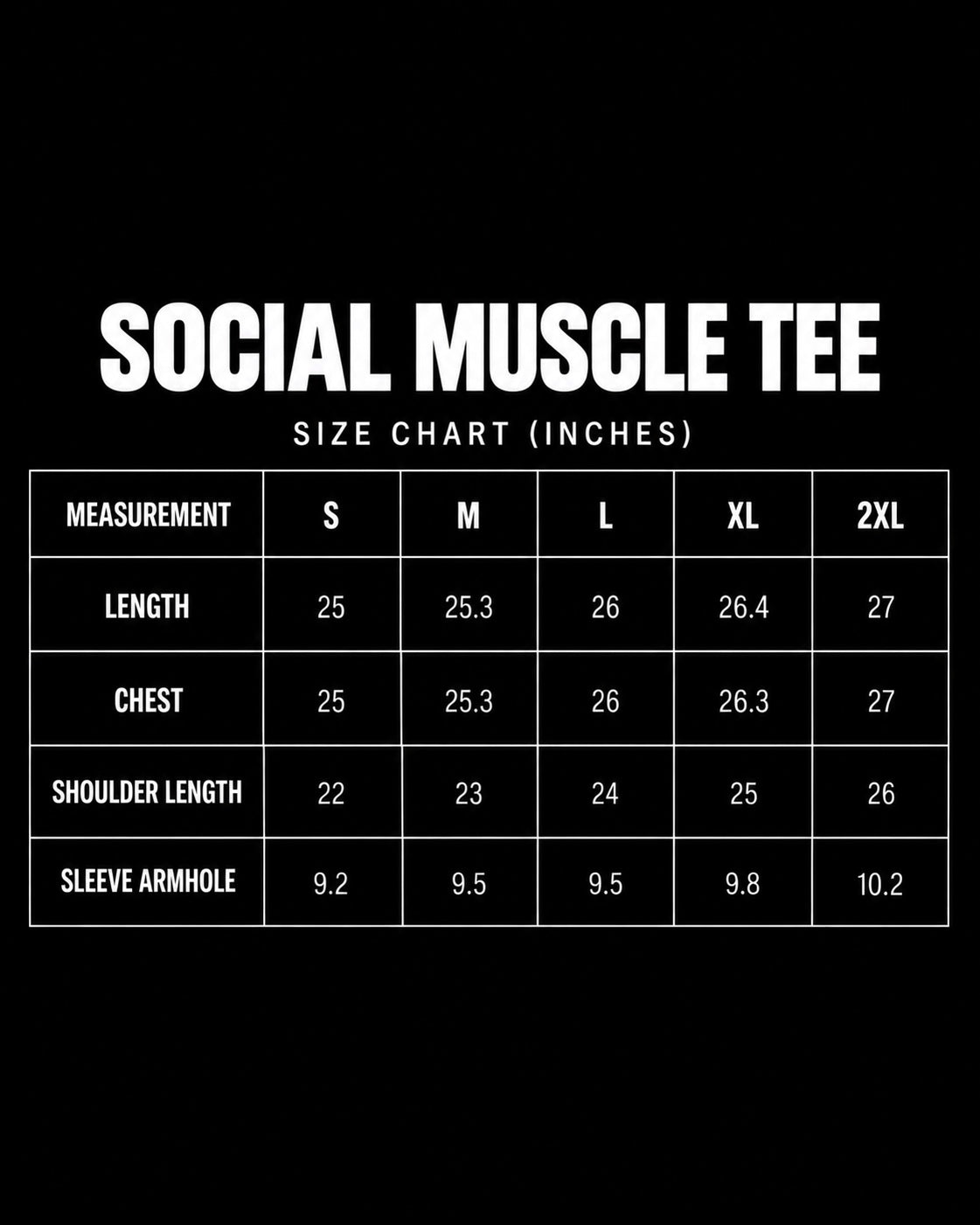 Social Muscle Tee